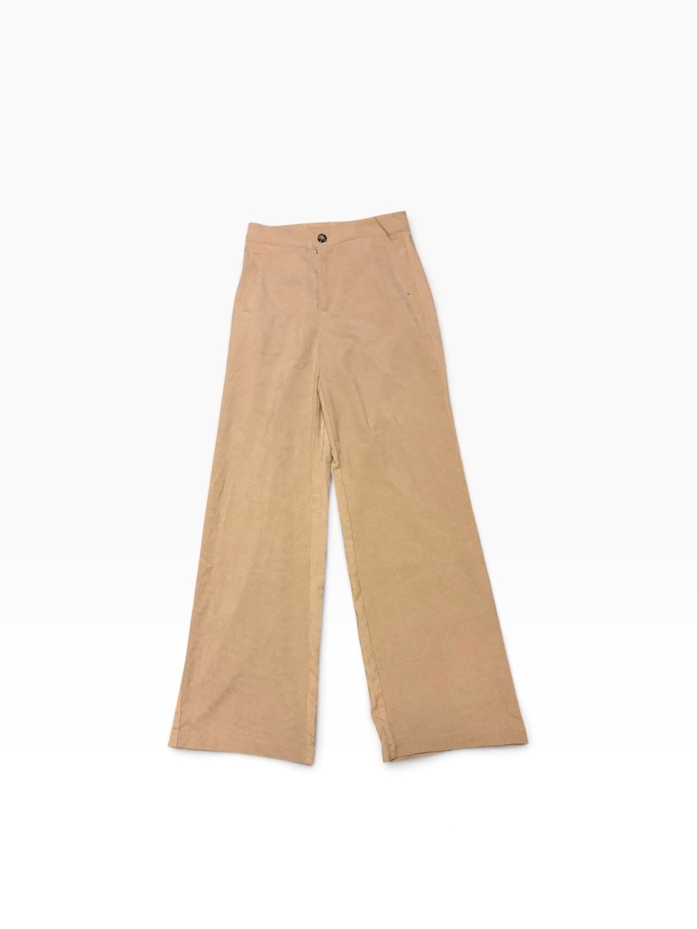Miami Tan Wide-Leg Womens Pants